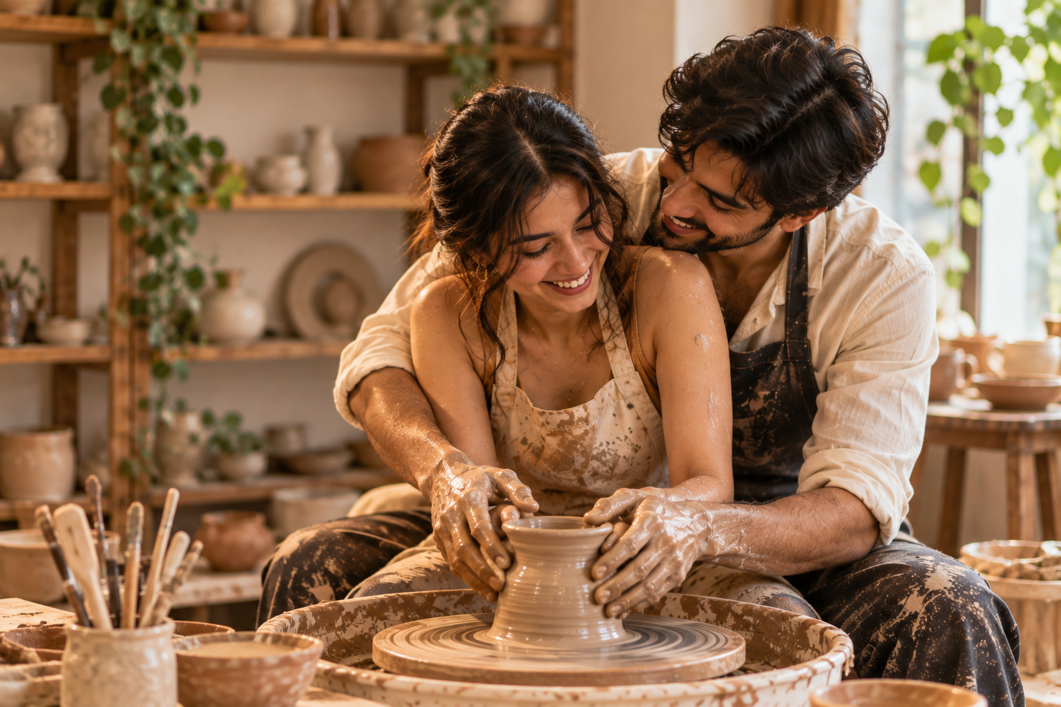 Pottery Pre-Wedding Shoot in Kolkata: A Creative Experience for Couples